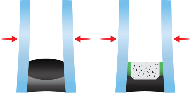 Permanently Flexible Spacer