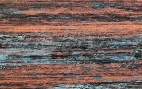 Rustic patina door finish sample