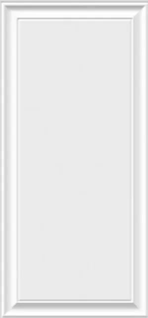 Moulded panel steel door