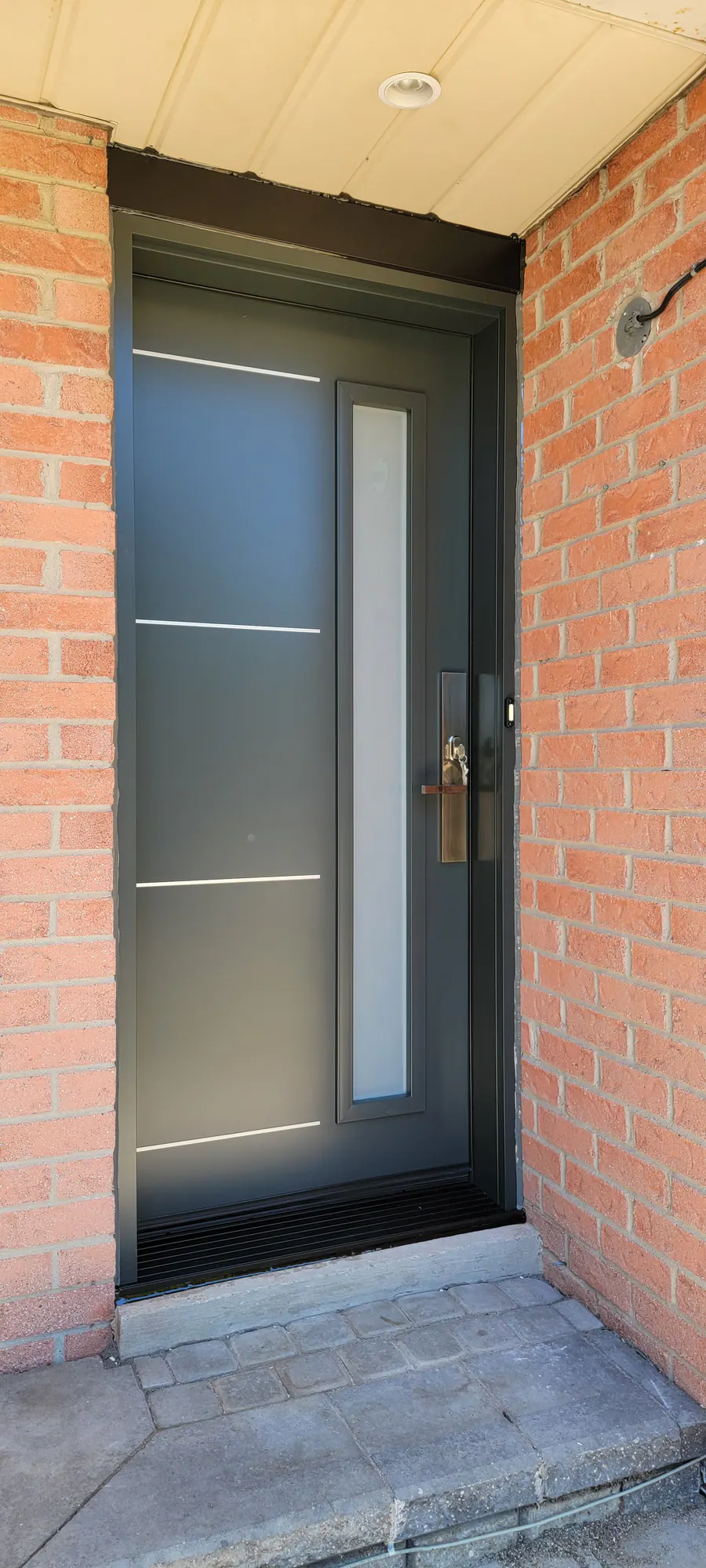 Completed Better View entry doors project photo