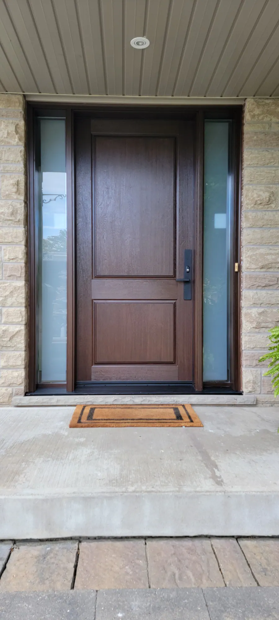 Completed Better View entry doors project photo