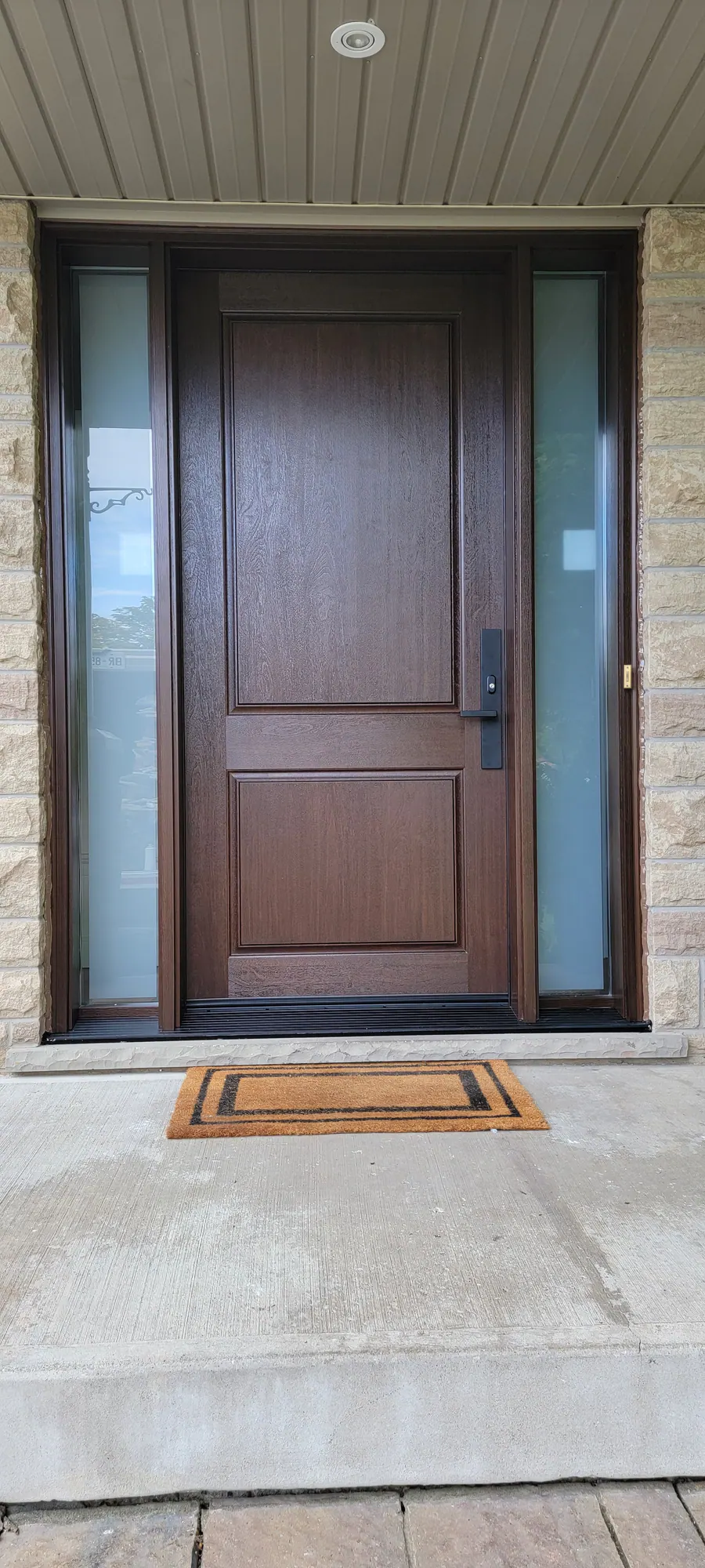Completed Better View entry doors project photo