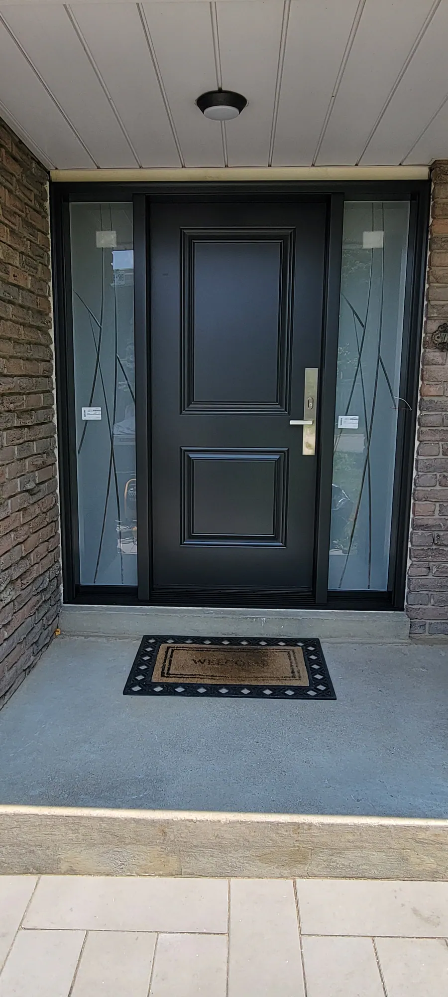 Completed Better View entry doors project photo