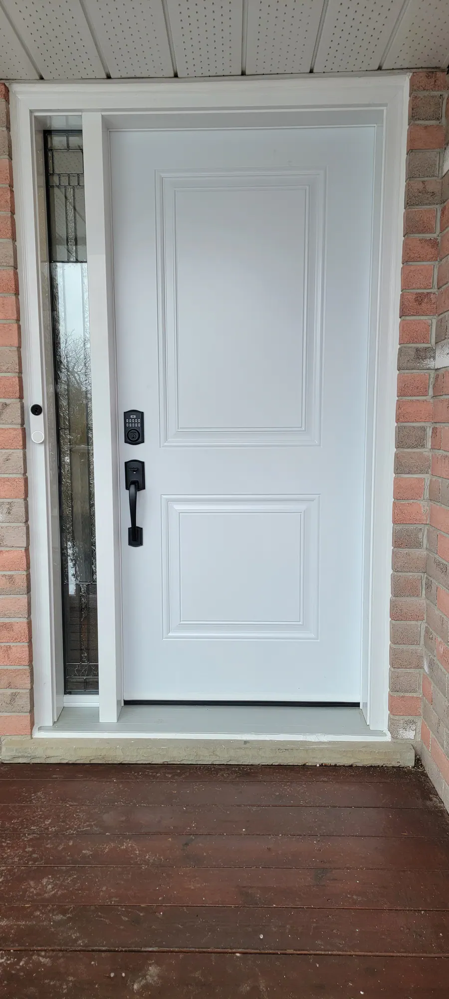 Completed Better View entry doors project photo